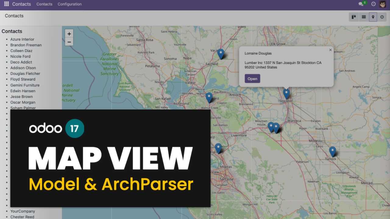 Create A New Map View Type In Odoo